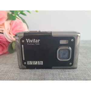Vivitar 12.1 Mega Pixels Vivi‎ Cam VT026 Underwater Digital Camera For Parts